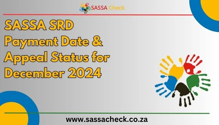 SASSA SRD Payment Date December 2024