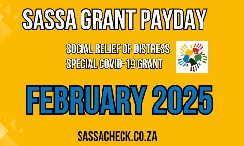 SRD payday for February 2025