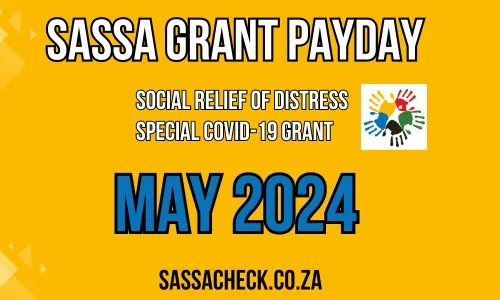 SRD payday for May 2024